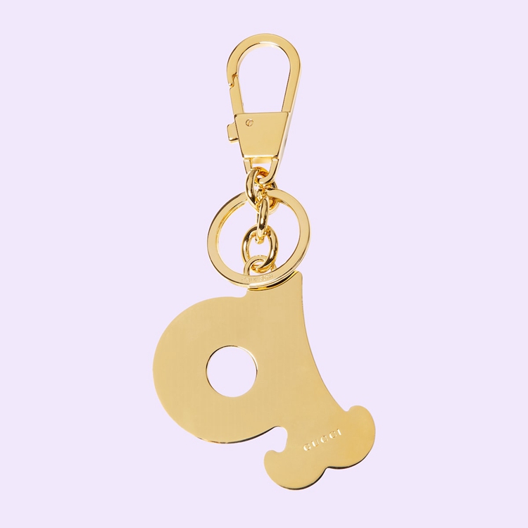 727984.JCFUG.8555.002.100.0000.Light Letter P Plexiglas keychain